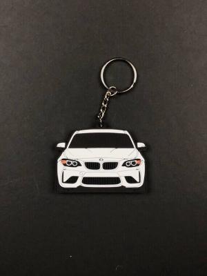 Cina Catena chiave di gomma MOLLE promozionale su misura del PVC di BMW E92 M3 di logo del regalo in vendita