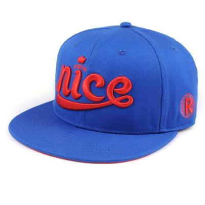 China 3D Embroidery Logo Acrylic Classic Snapback Caps Custom Blank Hats for sale