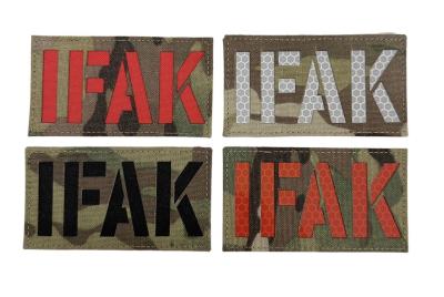 China GP Gear Laser Cut IFAK custom camo fabric material twill flag Patches à venda