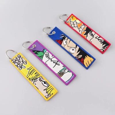 China Tokyo Revengers Embroidered Cute Keys Tag Embroidered Keychain for sale