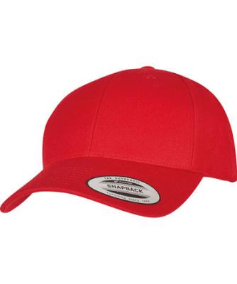 China Classics Premium geschwungenes Visier Snapback Kappe Stick Logo Kappe zu verkaufen