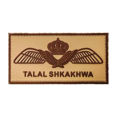 China Custom hat 3D Silicone PVC Garment Hat Morale Patches Rubber Labels for sale