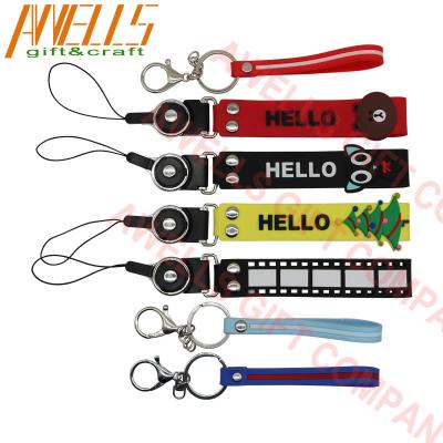 China Van de de Riem de Zeer belangrijke Ketting van de polyesterkeperstof Grens 9C PMS Lanyard Key Chain van Merrow Te koop