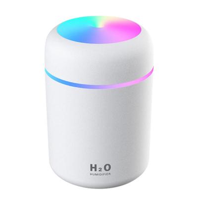 China Car Hotel School Mini Ultrasonic Atomizer 300ML USB Home Air Humidifier for sale