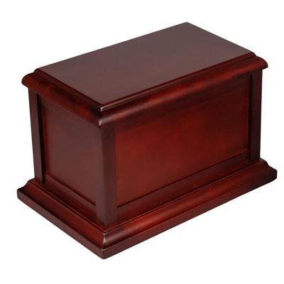 China Customization Best Selling Amazon Accept Customization Wooden Urns For Human Ashes Biodegradable Pet Cheap Cremation Urns for sale