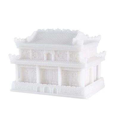 China Customization Wholesale jade urn natural hand-made standard stone white jade urn for sale