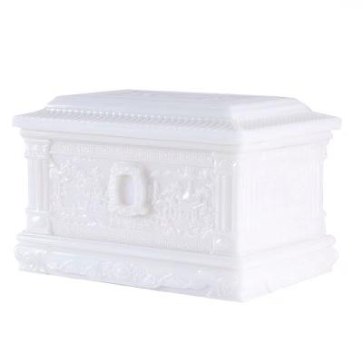 China Customization Hand-carved urn jade crystal white jade for men and women for sale