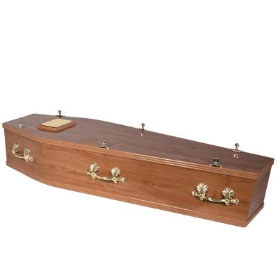 China Customization Wholesale funeral high-quality wood china casket manufacturers for sale