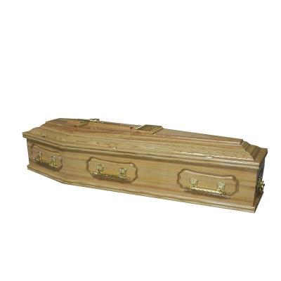 China Customization Newest Christian Coffin Casket Made of Paulownia China manufacturer direct export wooden coffin of full couch cheap price for sale