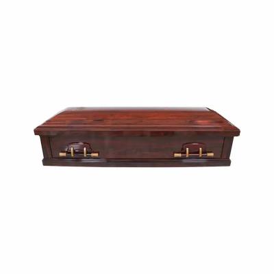 China Customization China casket reasonable price high quality coffin handles funeral for sale