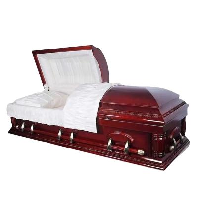 China Customization Cheap mdf caskets and coffins funeral supplies for sale