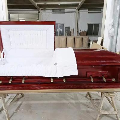 China Customization European style high quality coffin funeral supplies wholesale for sale