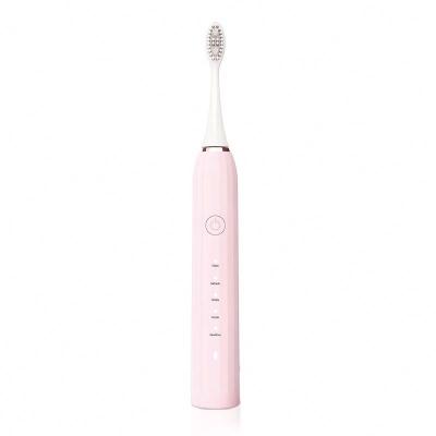 China Wholesalers Dupont Brush Battery Powered Head Led Light Teeth Whitening Electric Toothbrush for sale