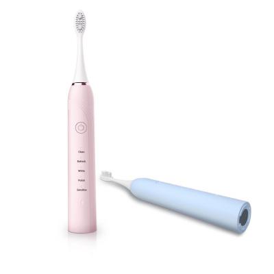 China Brush Head Battery Operated Waterproof Rechargeable Tooth Whitening Baby Home Use Soft Automatic Electric Toothbrush for sale