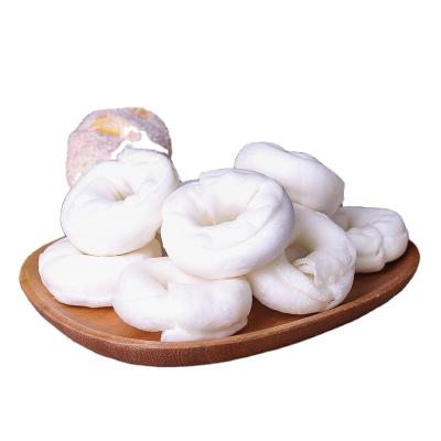 China Sustainable High Protein Rawhide Donuts Dog Molar Teeth Cleaning Bite-Resistant Dog Treats Healthy Oral Care for sale