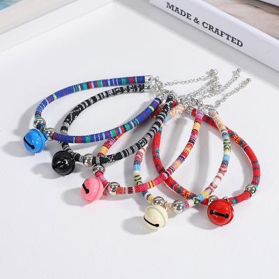 China Manufacturer Stocked Luxury Custom Dog Collar Adjustable Soft High Quality Nylon Wholesale for sale