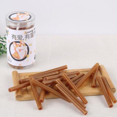 China Viable Factory Wholesale Healthy Sweet Potato Blueberry Sticks L 11.5-12Cm Weight 15G Diameter 1.0-1.1Cm OEM/ODM Pet Food Dog Treats for sale