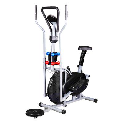 China Factory Wholesale Universal Home Exercise Bike Elliptical Machine With Dumbbell Fan Bike for sale