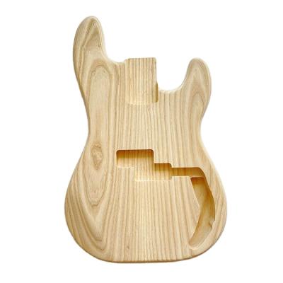 China High Quality GUITAR Ash P Bass Body Barrel Unfinished P Bass Body For Wholesale for sale