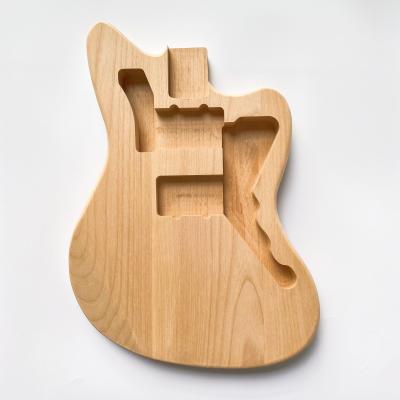 China Wholesale Leopard Style GUITAR Alder Electric Guitar Unfinished Body For DIY Guitar Building Kits for sale