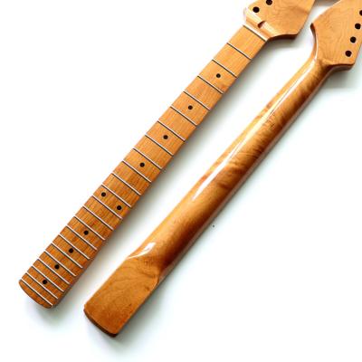 China GUITAR Custom 22 Frets Trigger St Electric Guitar Maple Neck Neck Roasted Electric Guitar For Guitar Luthier for sale