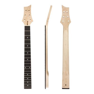 China GUITAR 22 Necks Electric Guitar Neck 25.5 Scale 14 Inch Radius Clear Satin C Shape Maple Guitar Neck For Wholesale for sale