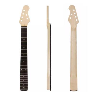 China Canadian GUITAR Custom 22 Frets Maple Bolt On C Shape Clear Satin Electric Guitar Neck For Sale for sale