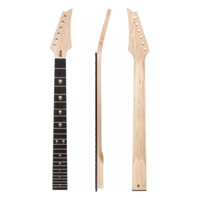 China GUITAR 24 Nose Jumbo Electric Guitar Neck Canada Maple C Shape Guitar Neck Replacement for sale