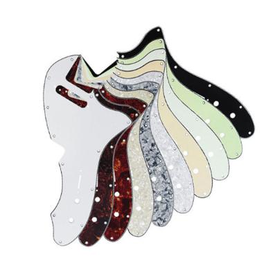 China Wholesale DIY USA Standard Multi Colors Thin Line Type TL Guitar Telecaster Pickguard For tl Guitar Building Kit for sale