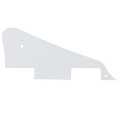 China Hot Selling 1Ply LP Pickguard Standard White Scratch Plate Plastic Guitar Pickguard LP USA Guitar Pickguard Fits For LP Electric Guitar Parts for sale