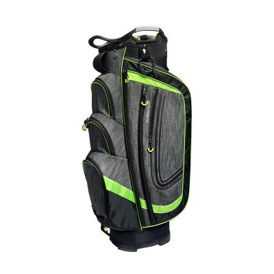 China Golf Cart Bag OEM Polyester Material Golf Cart Bags New Design With Band Pattern Customized Golf Bag for sale