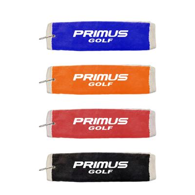 China New Simple Durable Breathable Golf Sport Towels Custom Logo Custom Golf Towel For Various Color for sale