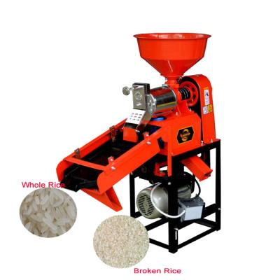 China Roestvrij staal Trillings Klein Mini Rice Mill For Home 180kg per Uur Te koop