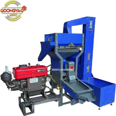 China 18HP Diesel Engine Commercial Rice Mill Machine 550kg Per Hour for sale