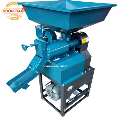 China 220V 4HP Mini Rice Mill 300kg Per Hour Rice Husk Machine Peeling 90% Rate for sale