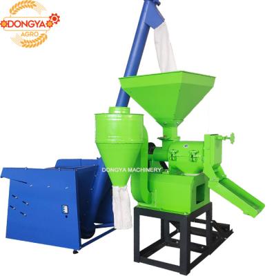 China Rice Mill Machine Portable 700kg/h Capacity With Elevator Matched for sale