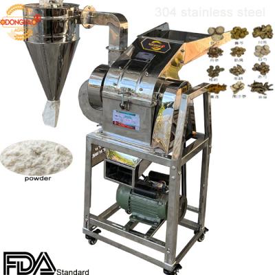 China FDA Standard No.304 Staninless Steel Flour Grinder Machine Hammer Flour 9FQ300 for sale