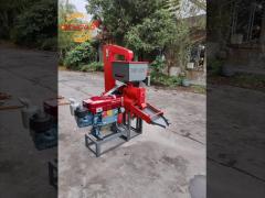 WATER COOLED DIESEL RICE MILL MACHINE  650KG PER HOUR WITH  LOADING LIFTER