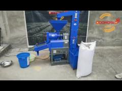 rice mill  600kg/h 6N70L-2022  vibration screen,atuo feed machine