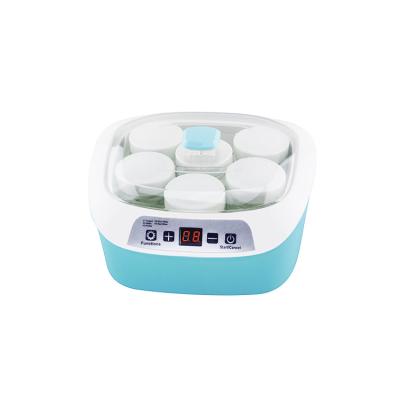 China Professional household china manufacture home use electric pp yogurt maker with 6 cup glass pot for sale