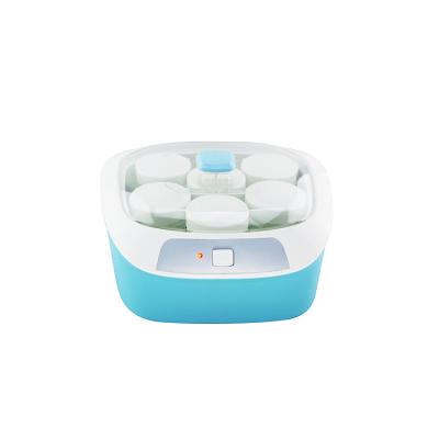 China Household 6 Cup Yogurt Jars Containers Automatic Electric Glass Yogurt Easy Maker Home Machine for sale