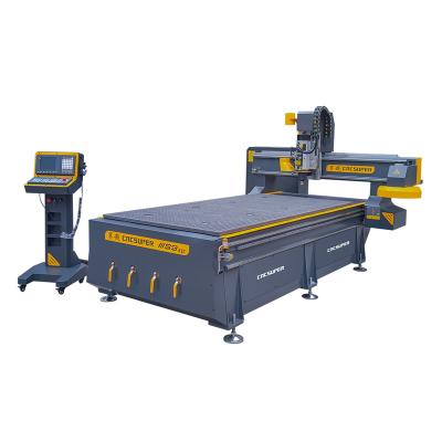 China Building Material Shops Auto Tool Change CNC Carving Engraving Machine 3/4/5 Axis CNC Wood Router 1325 For Craft Acrylic Advertising Industry for sale