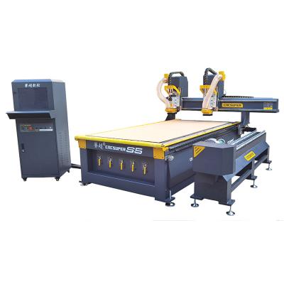 China Hot Selling High Precision Hotels Wood Engraver 4 Axis Carving Machine Wood CNC Router 1325 for sale