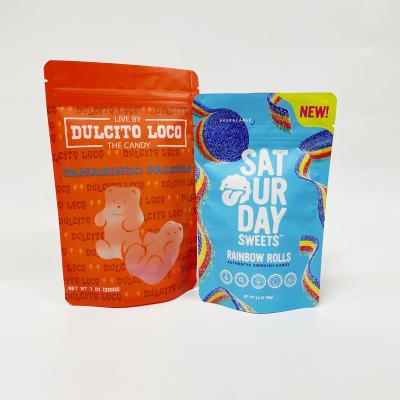 China Disposable Custom Logo Mylar Bags Smell Proof To Foil 3.5 Child Plastic Resistant Packaging for sale