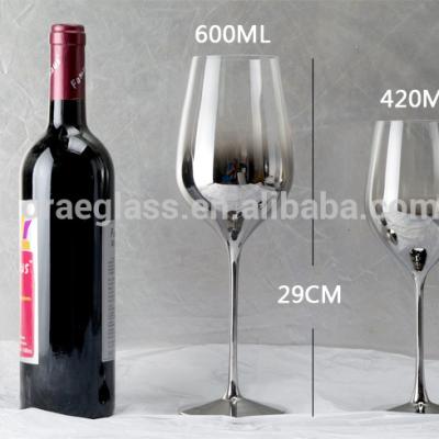 China Home appliance metallization for champagne flutes, wine glass, stemware, cocktail glasses for sale