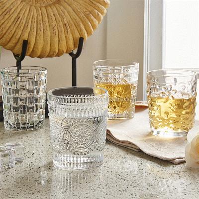 China Eco-friendly Lead Free Whiskey Mug Crystal Round Beer Glass Stemless Glass Design for sale