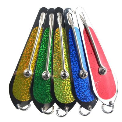 China 7.5cm/10cm Stainless Steel Saltwater Metal Stainless Steel Fishing Spoons Fishing Tackle Lure for sale