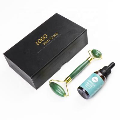 China Wholesale Custom Box OEM Foot Massager China Vitamin C Serum 100% High Quality Face Skin Jade Roller Set for sale