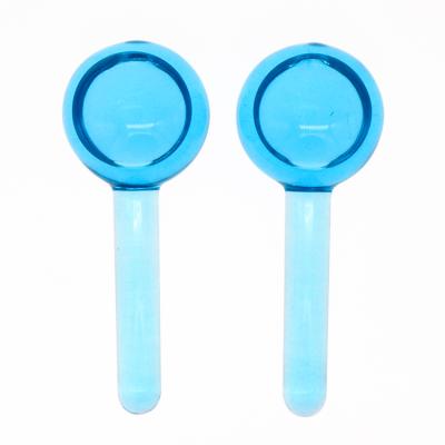 China Anti-puffiness hot sale factory massage ball summer cooling beauty ice blue facial globes for sale