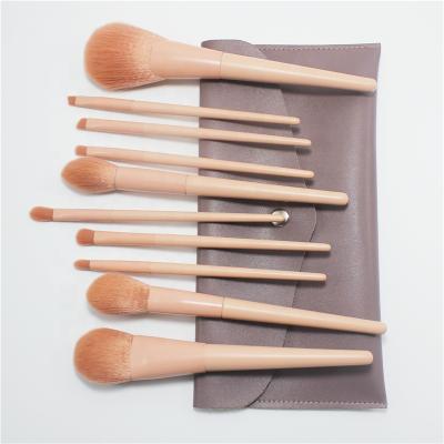 China New Durable 10pcs Make Up Brush Set Cosmetics Brush Promotional Private Label Vegan Makeup Brush Set for sale